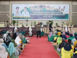 Dinas Lingkungan Hidup Kabupaten Asahan Gelar Halal Bihalal