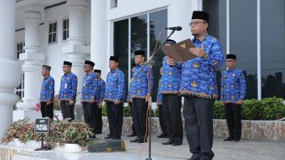 Sekda Kabupaten Asahan Pimpin Upacara ke-116 HARKITNAS
