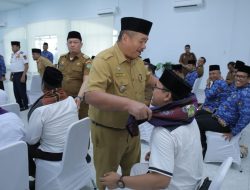 Wakil Bupati Asahan Upah Upah 64 Jama’ah Calon Haji Anggota Korpri Asahan