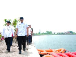 Bobby Nasution Tinjau Kolam Retensi Danau Laguna