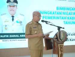 Bupati Asahan Buka Bimbingan Teknis Peningkatan Nilai Implementasi Sakip