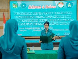 Kahiyang Ayu Lantik Serta Kukuhkan 5 Ketua TP PKK dan Bunda PAUD Kecamatan