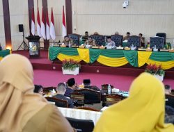 Wali Kota Medan Menerima Hasil Penjelasan Ranperda Inisiatif DPRD Tentang Perubahan Atas Perda Kota Medan No 6 Tahun 2015