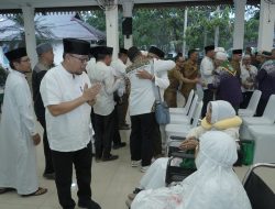 Bupati Asahan Sambut Kepulangan Jamaah Haji Kloter 14 Kabupaten Asahan