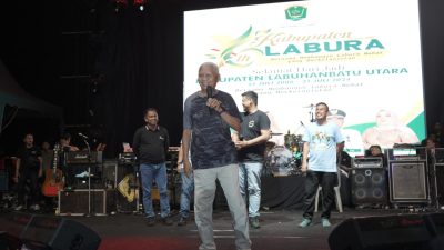 Bupati Asahan dan Wali Kota Medan Ikut Meriahkan HUT ke-16 Kabupaten Labura