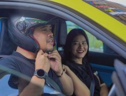Didampingi Kahiyang Ayu, Bobby Nasution Jajal Lintasan RDO Kolaborasi Medan Berkah Drage Race Cars dan Bike