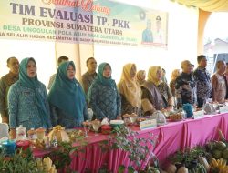 Tim Evaluasi Pola Asuh Anak Remaja Tingkat Provinsi Sumut Kunjungi Desa Sei Halim Hasak Kabupaten Asahan