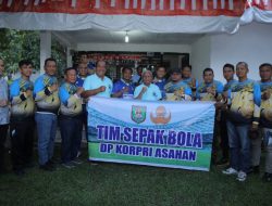 Bupati Asahan Hadiri Turnamen Sepak Bola Piala Penasehat Korpri Kota Medan Se- Sumatera Utara