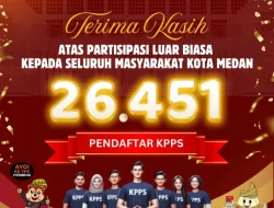 26.451 Warga Mendaftar Sebagai KPPS Pilkada Kota Medan 2024