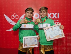 Si Kembar Peraih Emas Pencak Silat Sumut