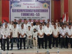 Ketua Umum SMSI Resmi Buka UKW Angkatan 53 di Labuhanbatu: Langkah Strategis Tingkatkan Kompetensi Wartawan