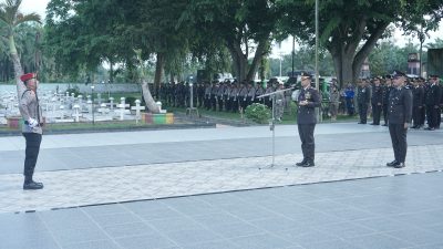 Pemkab Asahan Gelar Upacara Peringatan Hari Pahlawan Ditaman Makam Pahlawan