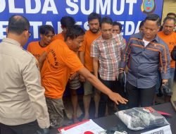 9 Pelaku Curanmor di Medan Ditangkap Polisi, 3 Orang Ditembak