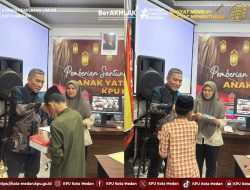 KPU Kota Medan Berbagi Kasih dan Doa Bersama Anak Yatim