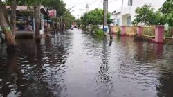 Banjir Akibatkan Pecahnya Tanggul Sungai Dua Asahan, Jadi Penghambat Peningkatan Jalan Menuju TPA Kecamatan Datuk Bandar Tanjung Balai