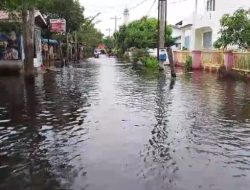 Banjir Akibatkan Pecahnya Tanggul Sungai Dua Asahan, Jadi Penghambat Peningkatan Jalan Menuju TPA Kecamatan Datuk Bandar Tanjung Balai