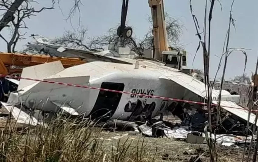 Tragedi di Langit Sudan Selatan: Pesawat Jatuh, 20 Tewas, Hanya Satu yang Selamat