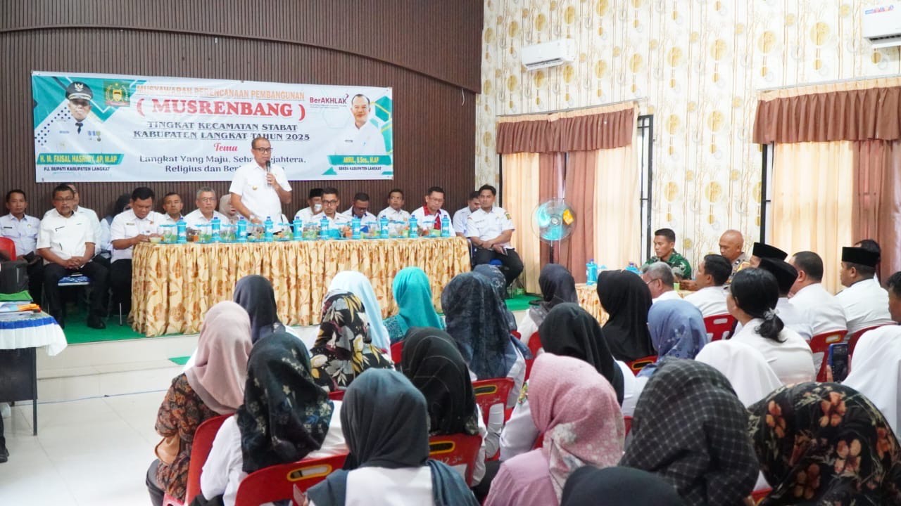 Musrenbang Kecamatan Stabat: Wadah Aspirasi Masyarakat untuk Pembangunan Langkat yang Lebih Maju