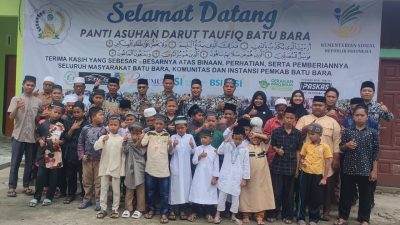 Sambut Bulan Suci Ramadhan IPARI Batubara Gandeng Baznas Santuni Anak Yatim