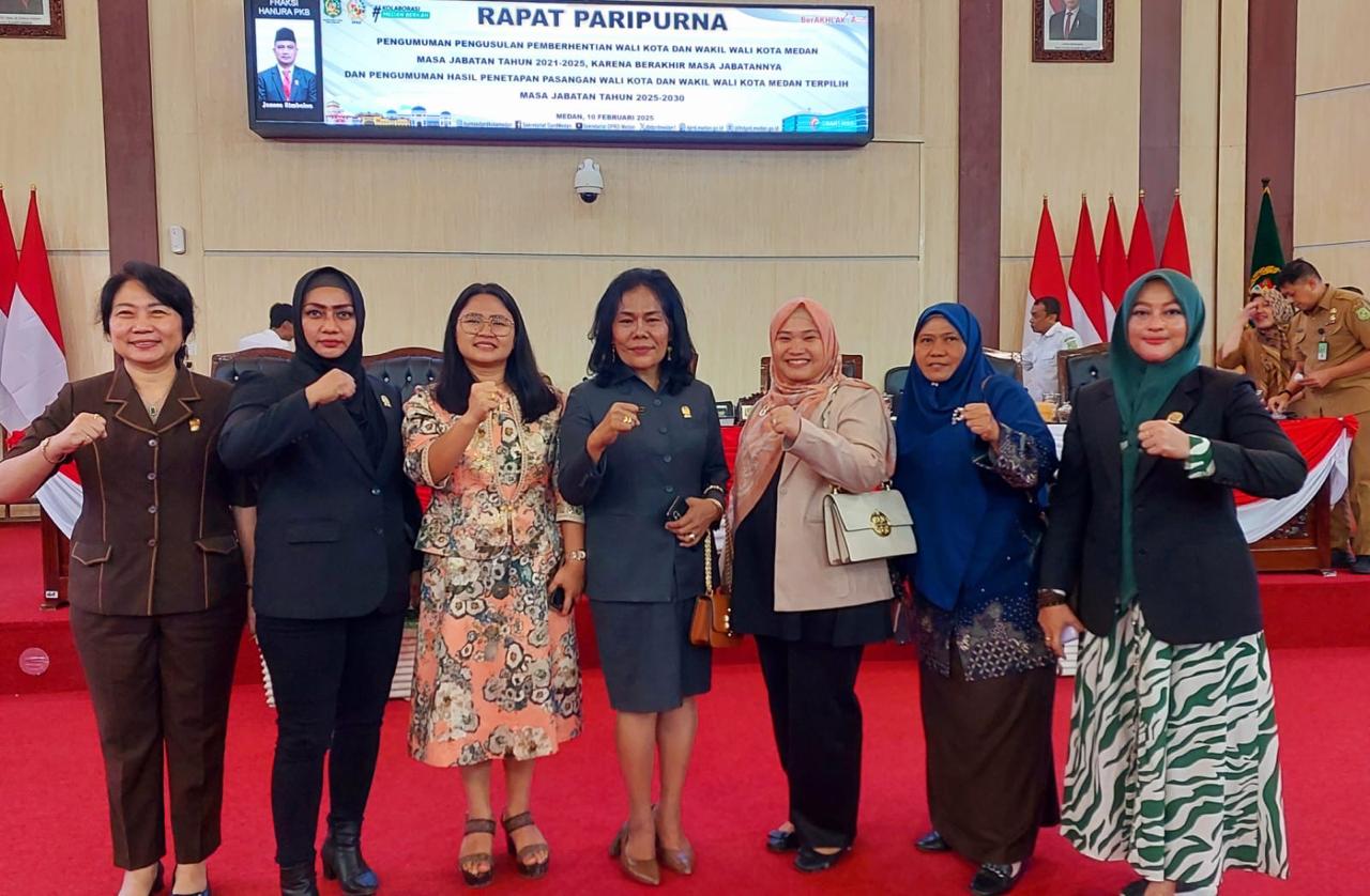 Modesta Marpaung Nahkodai Kaukus Perempuan Parlemen DPRD Medan, Siap Perjuangkan Hak Perempuan