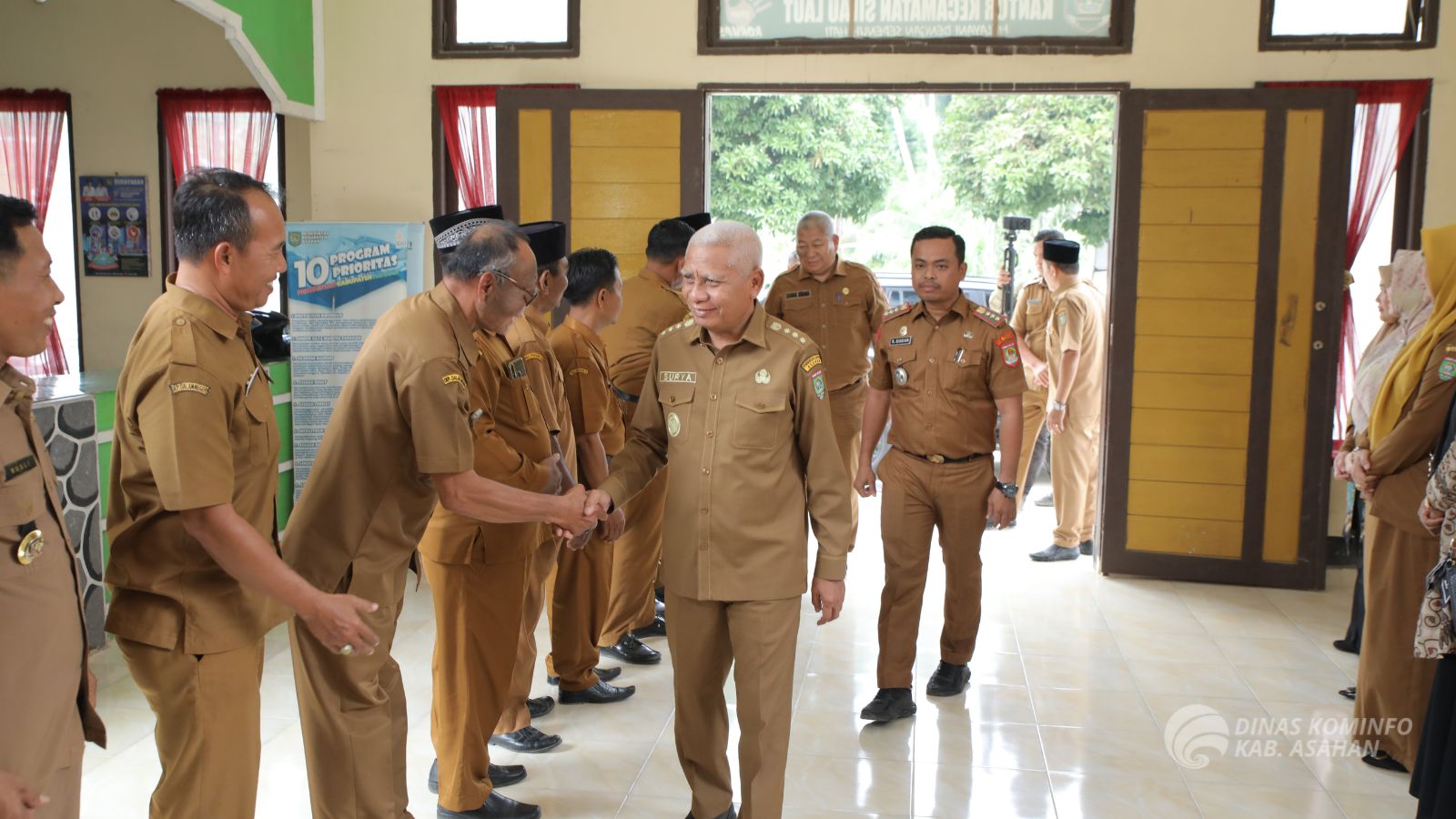 Bupati Asahan H. Surya, B.Sc Pamit dari Jabatan, Apresiasi Loyalitas ASN dan Honorer