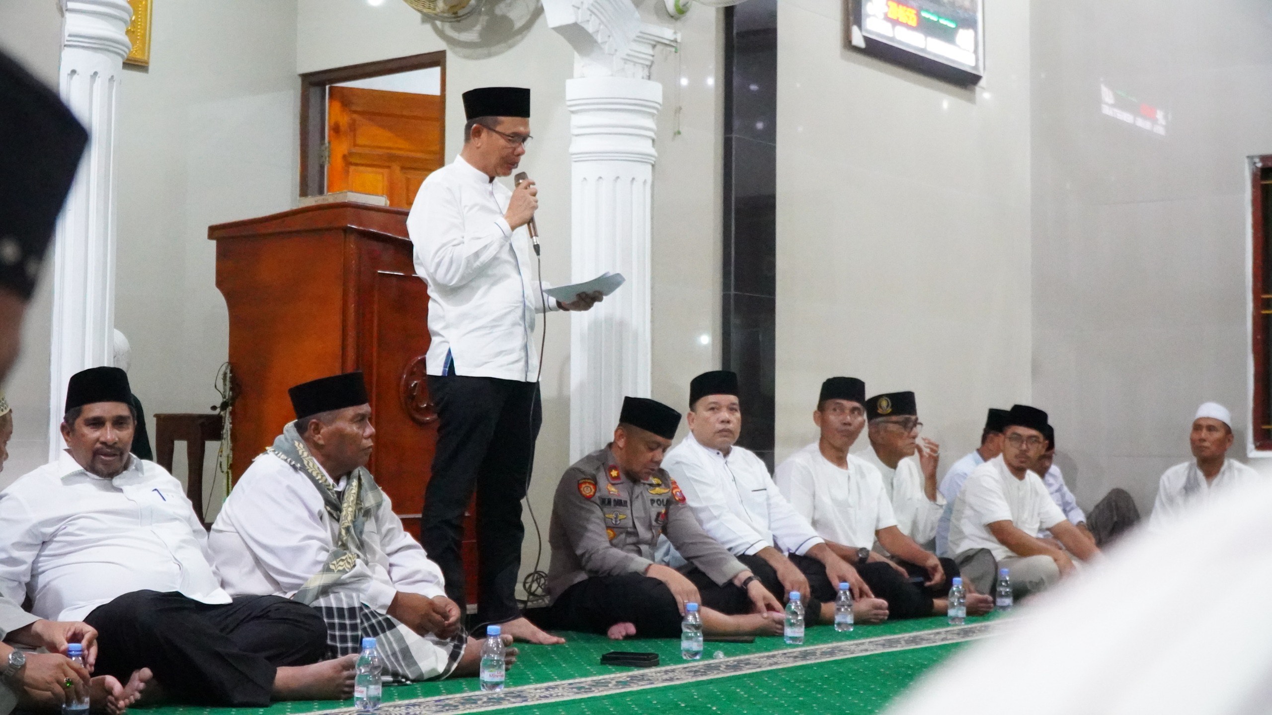 Bupati Langkat Gelar Safari Ramadan 1446 H, Masjid Al Huda Terima Bantuan