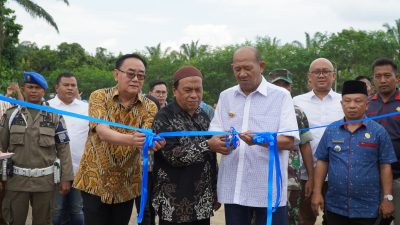 Bupati Langkat Resmikan Pabrik Kelapa Sawit PT SIS, Serap 90% Tenaga Kerja Lokal