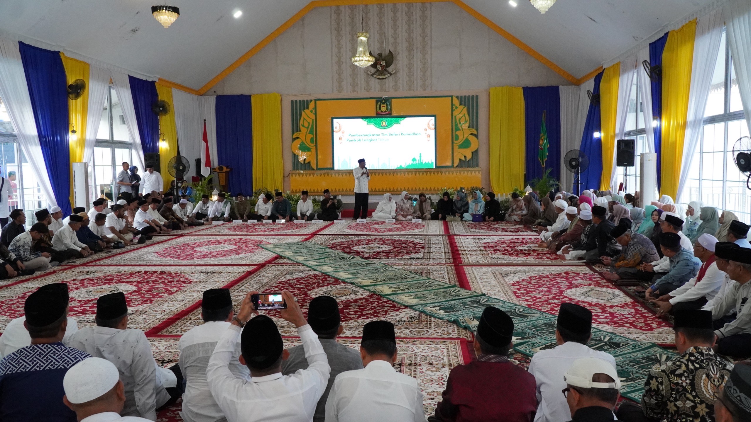 Bupati Langkat Syah Afandin Awali Tugas dengan Buka Puasa Bersama dan Pelepasan Tim Safari Ramadhan