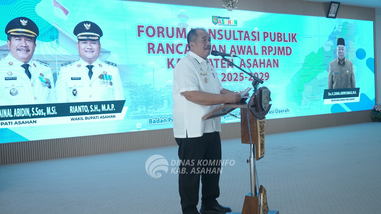 Bupati Asahan Buka Forum Konsultasi Publik RPJMD 2025-2029, Tekankan Pembangunan Berbasis Aspirasi Masyarakat