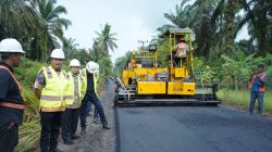 Wakil Bupati Asahan Tinjau Peningkatan Infrastruktur Jalan di Kecamatan Setia Janji