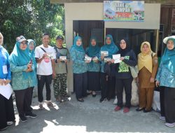 Ketua TP PKK Asahan Monitoring Lomba Hatinya PKK Tingkat Provinsi di Desa Banjar