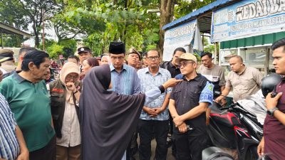 Wali Kota Medan Tinjau Sungai Deli Usai Kejadian Anak Hanyut, Antonius Tumanggor Dampingi
