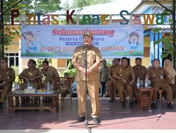 Bupati Asahan Buka MPLS di SMPN 1 Kisaran, Wakil Bupati dan Sekda Tinjau Sekolah Lain