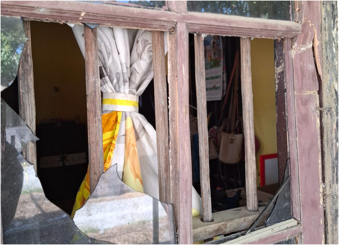 Rumah Ketua Pemuda Islam Tanjungbalai Diteror OTK, Kaca Jendela Hancur Dilempar Batu