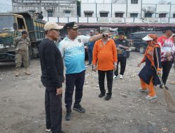 Gotong Royong Massal, Asahan Bersihkan Pasar Sambut HUT RI ke-80