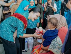 Kahiyang Ayu Tinjau Posyandu di Langkat, Dorong Percepatan Imunisasi dan Penurunan Stunting