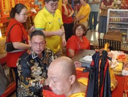 Ketua DPRD Medan Hadiri Perayaan Ulang Tahun Cosu Kong di Vihara Perdana Cendana