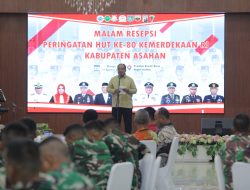 Malam Resepsi HUT ke-80 RI di Asahan: Penuh Syukur, Persatuan, dan Kebanggaan