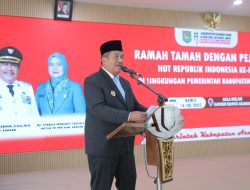 Pemkab Asahan Gelar Ramah Tamah HUT ke-80 RI Bersama Veteran dan Warakawuri