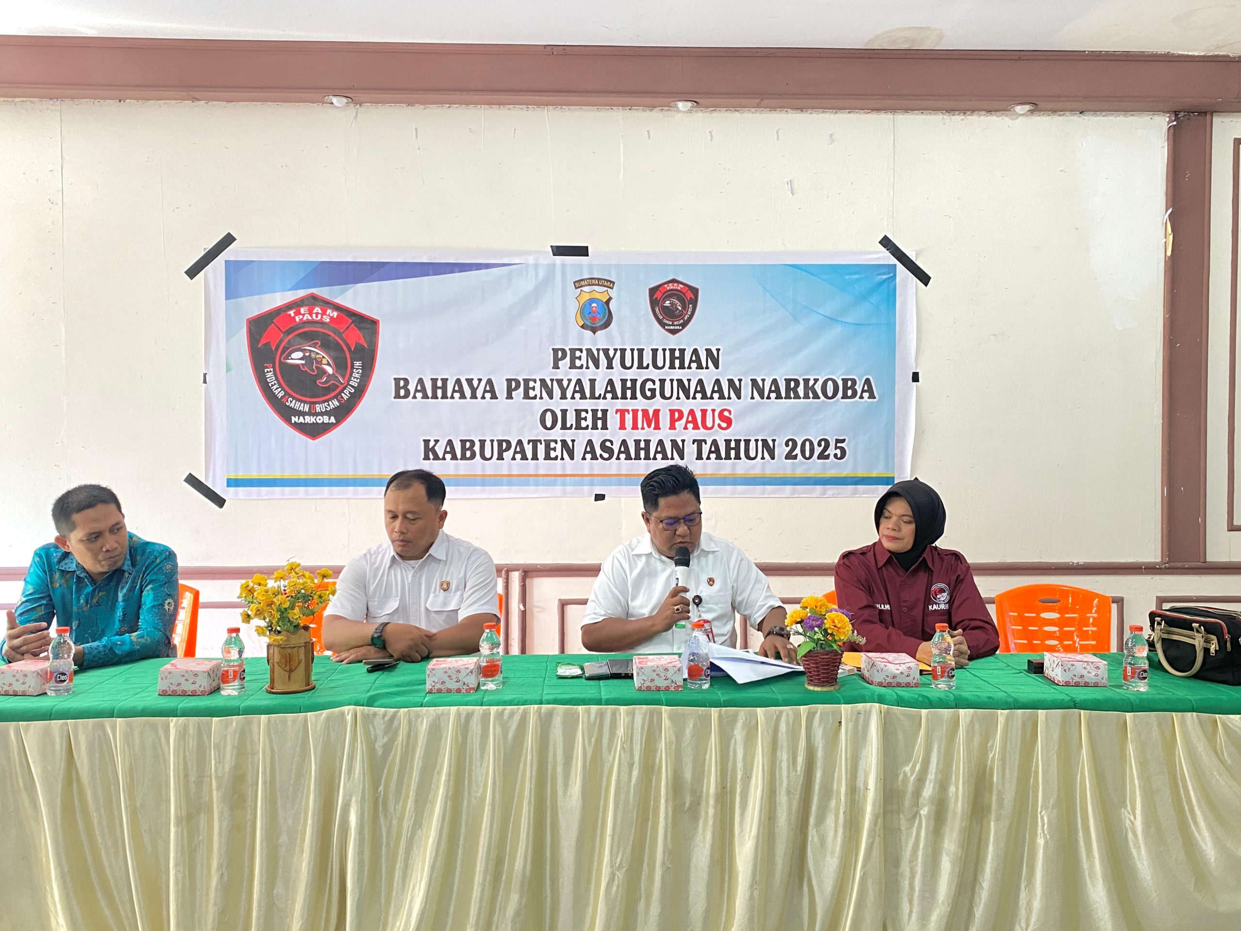 Satres Narkoba Polres Asahan Gelar Penyuluhan Bahaya Narkoba di SMKS Muhammadiyah Kisaran