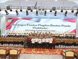 Wagub Sumut Lepas Paskibraka 2025, Harapkan Jadi Duta Anti Narkoba