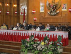 DPRD Asahan Gelar Rapat Paripurna Penyampaian Laporan Pembahasan Perubahan APBD 2025