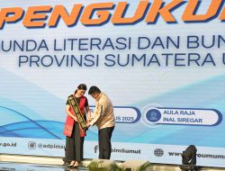Gubernur Sumut Kukuhkan Kahiyang Ayu sebagai Bunda Literasi dan Bunda PAUD Sumu