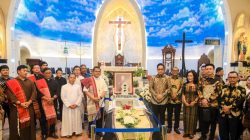 Wali Kota Medan Hadiri Misa Requiem Uskup Emeritus Alfred Gonti Pius Datubara