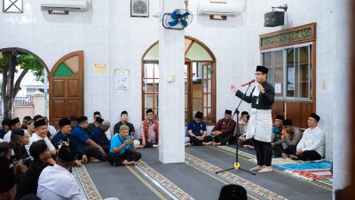 Wali Kota Medan Rico Waas Gelar Safari Asar di Masjid Nur Rukiah, Ajak Warga Bijak Gunakan Teknologi