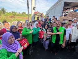 Banjir Parah Medan, Roma Uli Silalahi Dirikan Dapur Umum dan Antar Makanan ke Rumah Warga