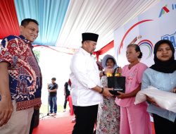 Bupati Batu Bara Tinjau Pasar Murah Inalum HUT ke-50, 6.000 Paket Sembako Rp20 Ribu untuk Warga Terdampak Banjir