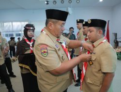 Bupati Asahan Dikukuhkan sebagai Ketua Mabicab Pramuka Asahan Periode 2024–2029