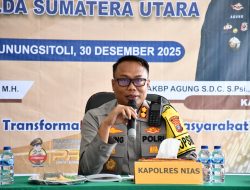Kejahatan Transnasional di Nias Melejit 87%, Kapolres Rilis Kinerja 2025 dan Catat 72,4% Kasus Tuntas