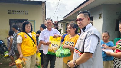 Miris! Korban Banjir Helvetia Timur Mengaku Tak Pernah Terima Bantuan, SMSI Medan dan Ketua DPRD Turun Tangan